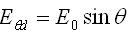 fields for dipole