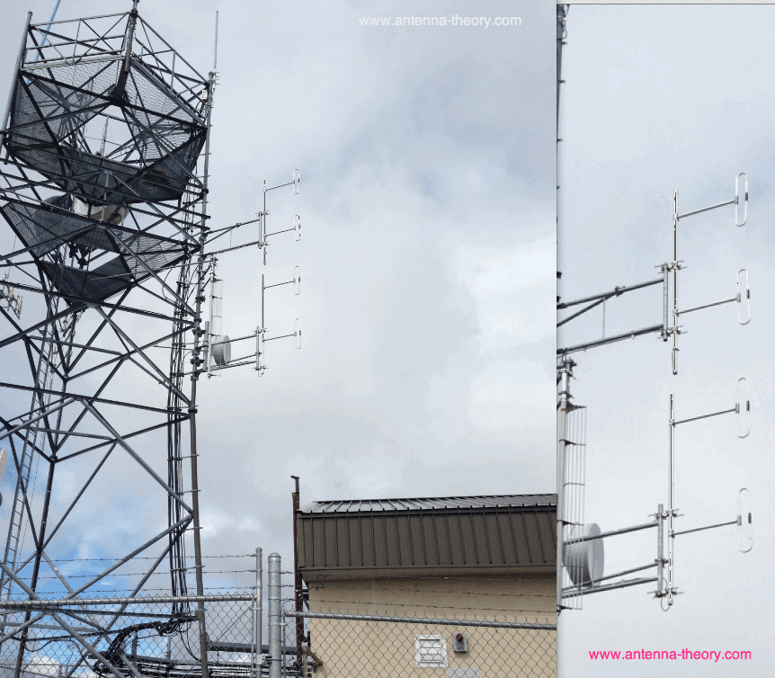 folded dipole antennas on badger mountain