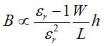 bandwidth for patch antennas