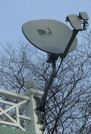 direcTV dish antenna