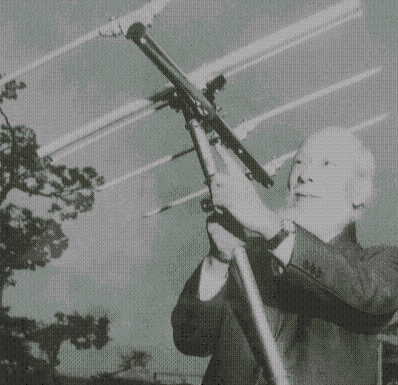 inventor of the Yagi-Uda antenna, Professor Yagi