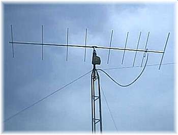 picture of Yagi antenna