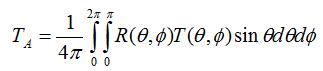 antenna temperature