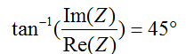 phase of electrical impedance