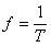 frequency is the number of cycles per second (Hertz)