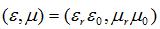 permittivity permeability