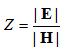 wave impedance